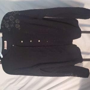 Vintage Valerie Steven's cashmere cardigan size m